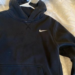 Youth Large, black Nike hoodie